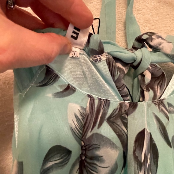 Brand New PERSUN Women’s Chiffon Maxi Dress - Picture 5 of 6